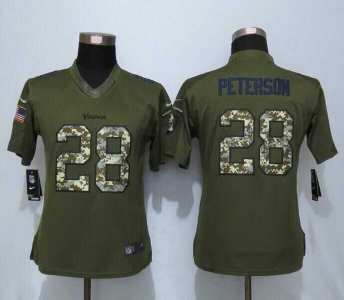 Women Nike Limited Minnesota Vikings #28 Peterson Green Salute To Service Jersey,We sell and wholesale Women Nike Limited Minnesota Vikings #28 Peterson Green Salute To Service Jersey on line form chian!